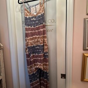 Urban Culture Cora Ribbed tie dye jumper in tie dye. Large. SOLD OUT